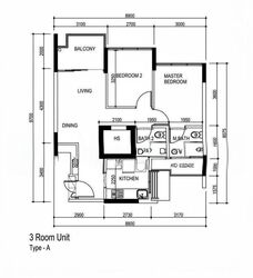 Blk 138B Lake Vista @ Yuan Ching (Jurong West), HDB 3 Rooms #632580901